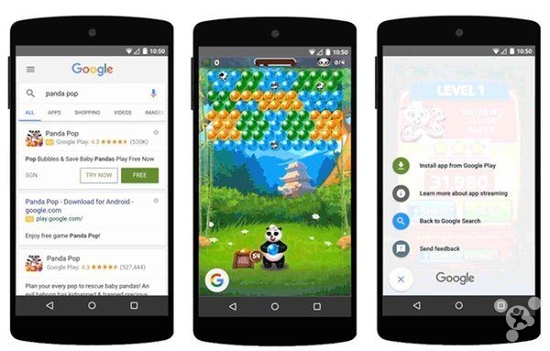 Google的免下载试玩能否掀起游戏广告新潮流?