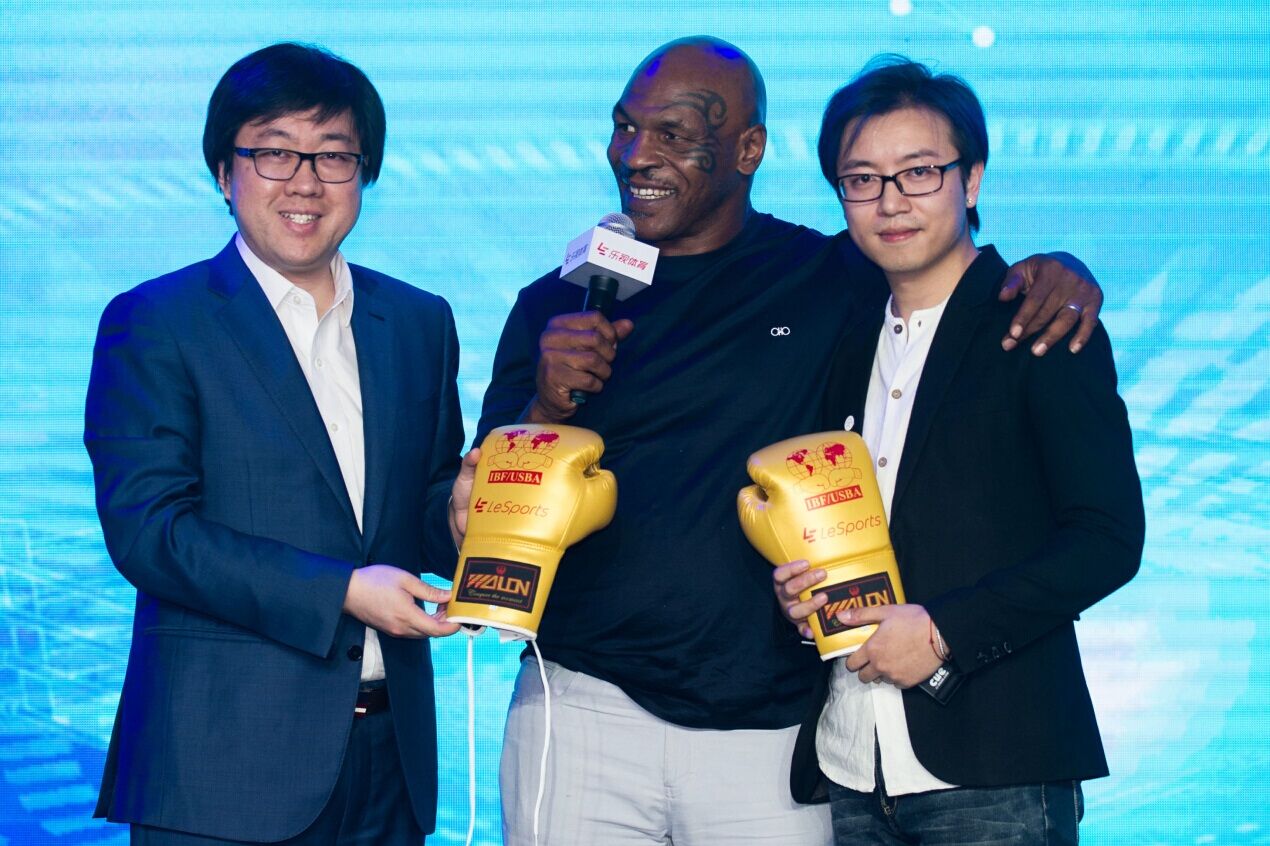 宣布全球首推智能拳馆 乐视体育和泰森牵手了