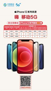 加速5G普及助燃消费激情  北京移动推出iPhone12优惠购机指南