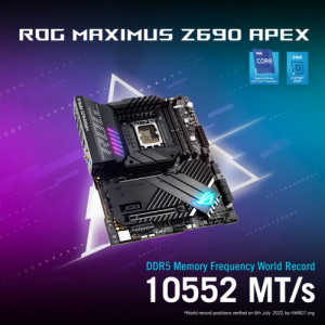 ֻΪԽ ˶ROG Z690 APEX崴DDR5-10552